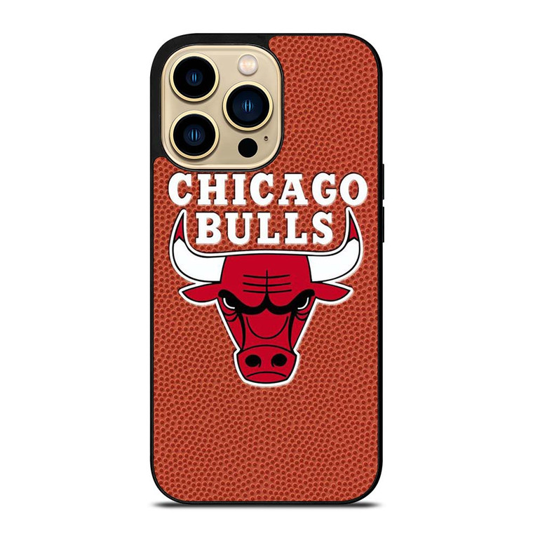 CHICAGO BULLS BASKETBALL EMBOSS iPhone 14 Pro Max Case Cover