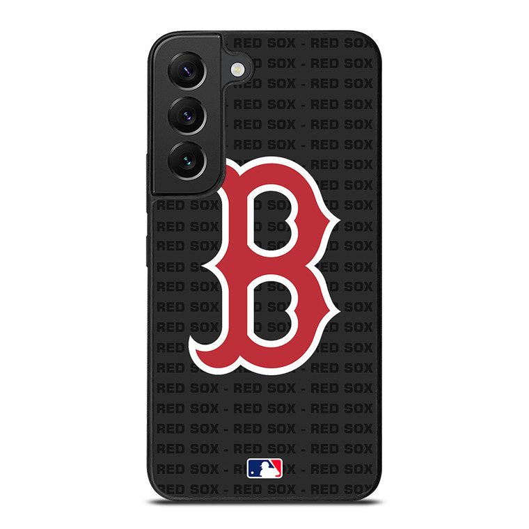 BOSTON RED SOX BASEBALL BLACK Samsung Galaxy S22 Plus Case Cover