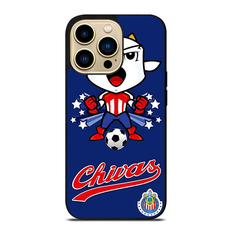 CHIVAS DE GUADALAJARA FOOTBALL MASCOT iPhone 14 Pro Max Case Cover CHIVAS DE GUADALAJARA FOOTBALL MASCOT iPhone 14 Pro Max Case Cover