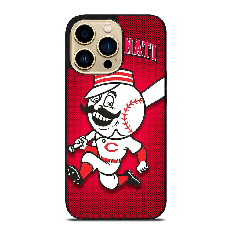 CINCINNATI REDS BASEBALL MASCOT iPhone 14 Pro Max Case Cover