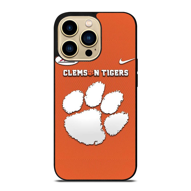 CLEMSON TIGERS CLAWS iPhone 14 Pro Max Case Cover