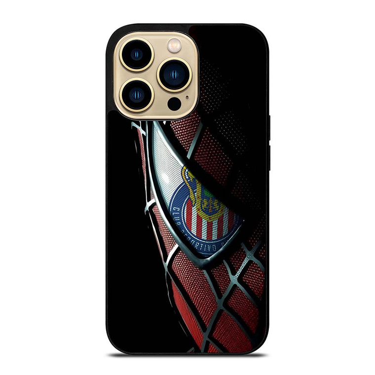 Club Deportivo Guadalajara SPYDERMAN iPhone 14 Pro Max Case Cover Club Deportivo Guadalajara SPYDERMAN iPhone 14 Pro Max Case Cover
