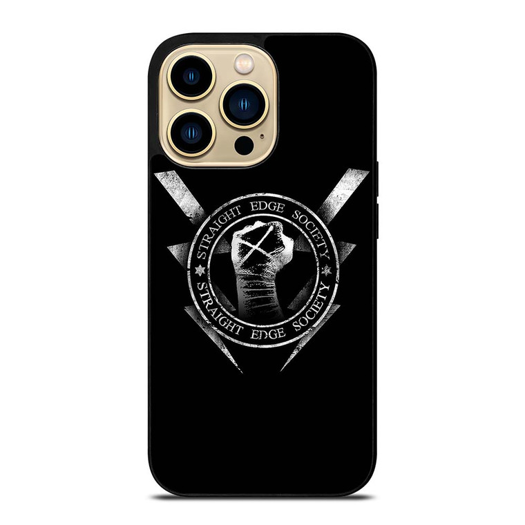 CM PUNK STRAIGHT EDGE SOCIETY iPhone 14 Pro Max Case Cover