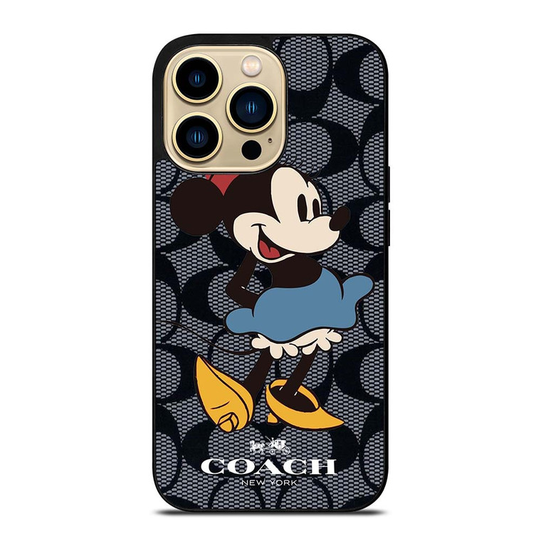 COACH MINNIE MOUSE  iPhone 14 Pro Max Case Cover