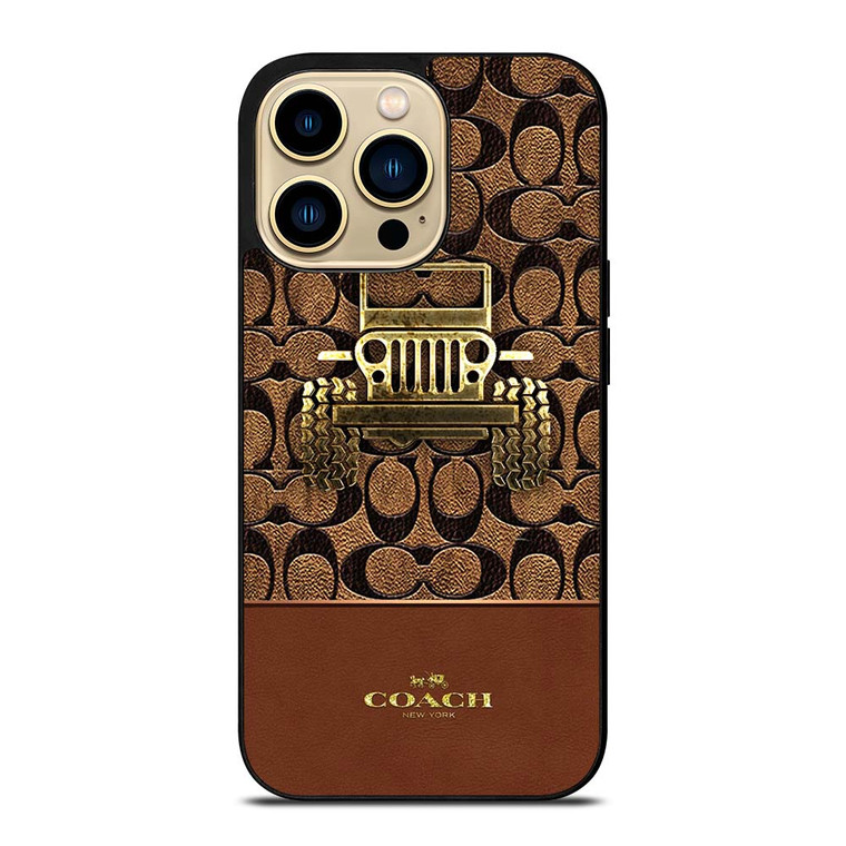 COACH NEW YORK JEEP iPhone 14 Pro Max Case Cover