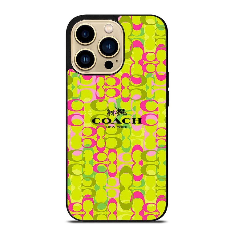 COACH NEW YORK NEW DESIGN iPhone 14 Pro Max Case Cover