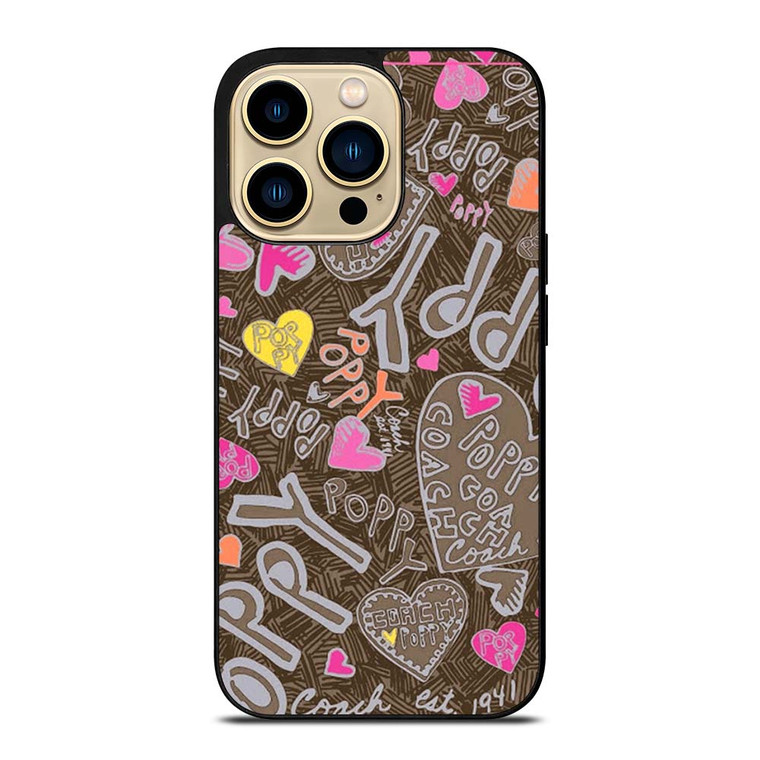 COACH NEW YORK NEW POOPY iPhone 14 Pro Max Case Cover