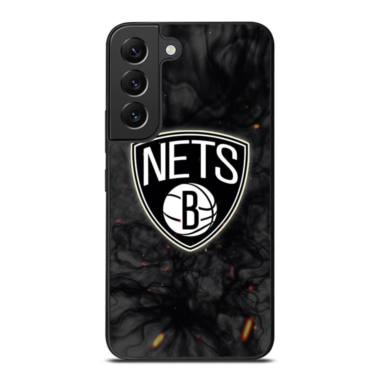 BROOKLYN NETS BASKETBALL NBA FIRE Samsung Galaxy S22 Plus Case Cover