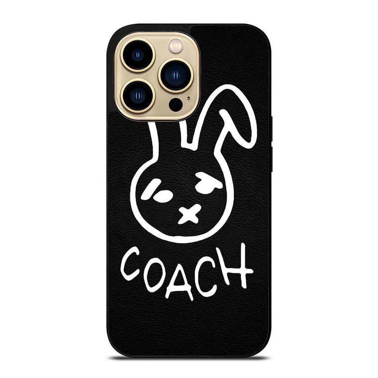 COACH NEW YORK RABBIT LEATHER iPhone 14 Pro Max Case Cover