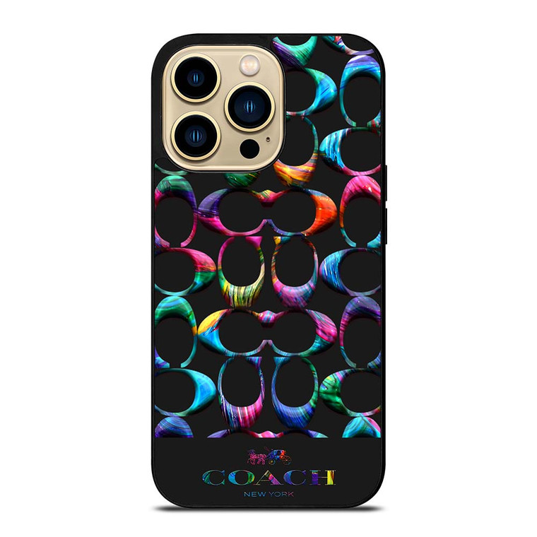 COACH NEW YORK RAINBOW 2 iPhone 14 Pro Max Case Cover COACH NEW YORK RAINBOW 2 iPhone 14 Pro Max Case Cover