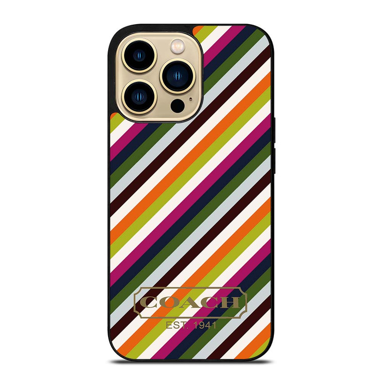 COACH NEW YORK RAINBOW iPhone 14 Pro Max Case Cover COACH NEW YORK RAINBOW iPhone 14 Pro Max Case Cover