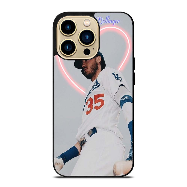 CODY BELLINGER LA DODGERS LOVE iPhone 14 Pro Max Case Cover
