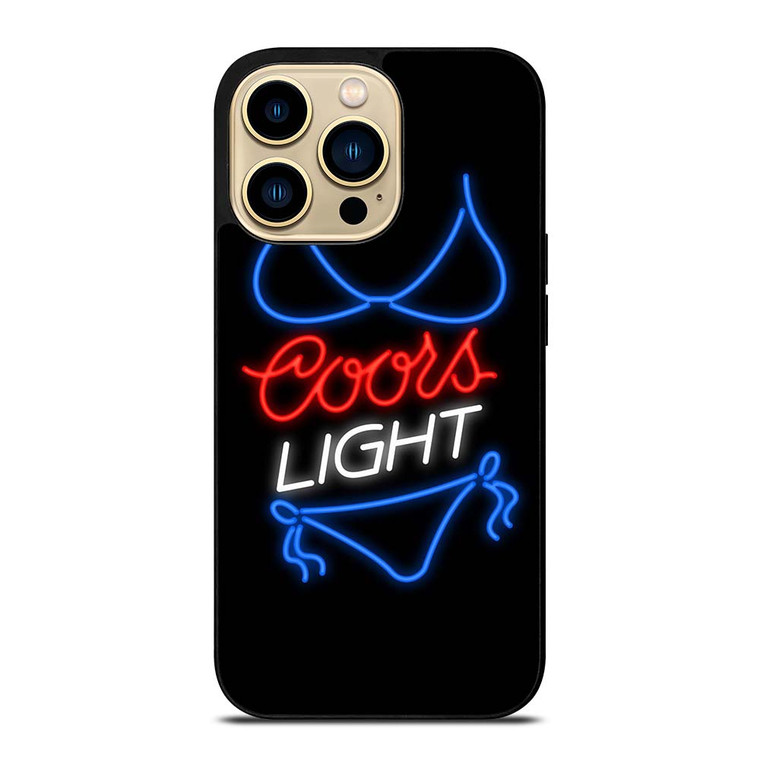 COORS LIGHT BEER BIKINI iPhone 14 Pro Max Case Cover