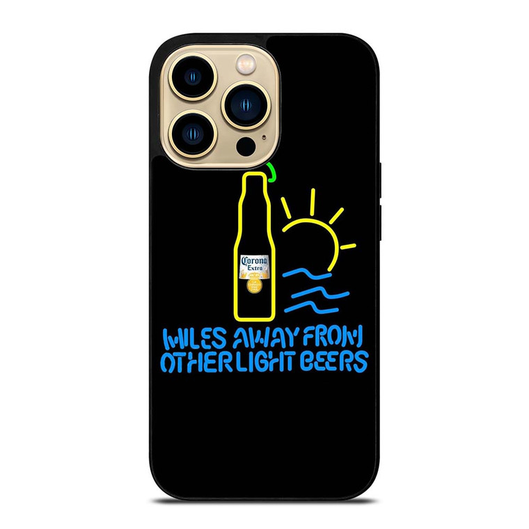 CORONA LIGHT BEER MILES AWAY iPhone 14 Pro Max Case Cover