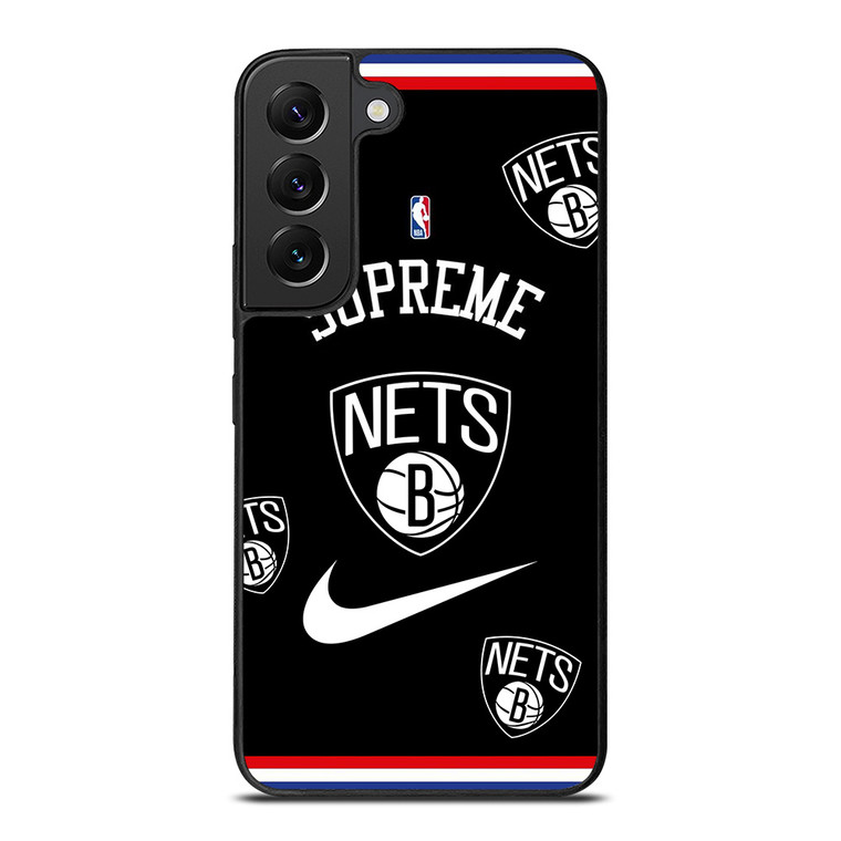 BROOKLYN NETS NBA X SUPREME NIKE Samsung Galaxy S22 Plus Case Cover