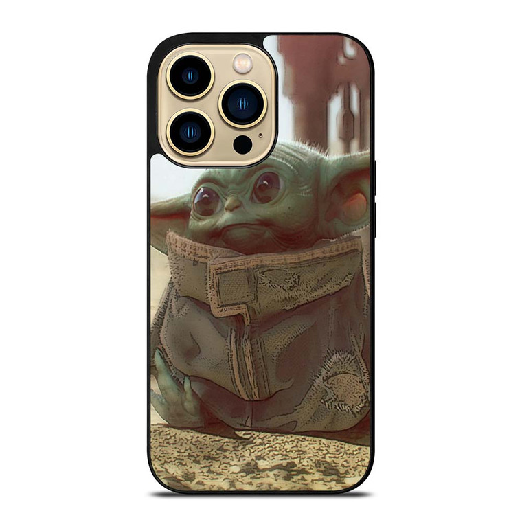 CUTE BABY YODA STAR WARS iPhone 14 Pro Max Case Cover