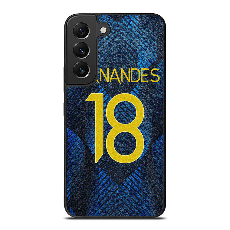 BRUNO FERNANDES MANCHESTER UNITED JERSEY Samsung Galaxy S22 Plus Case Cover