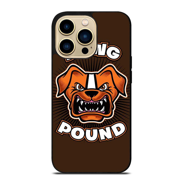 DAWG POUND CLEVELAND BROWNS iPhone 14 Pro Max Case Cover