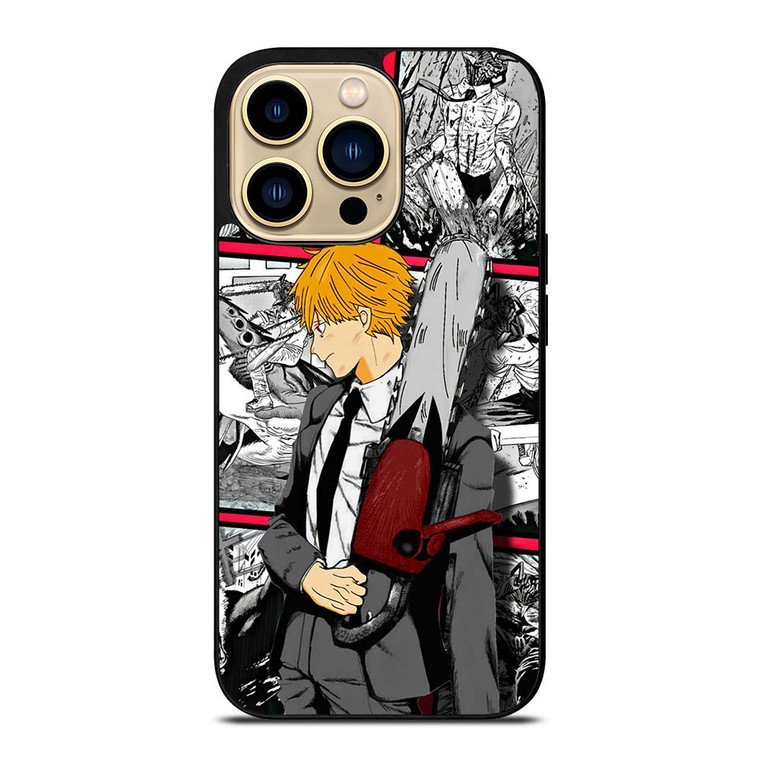 DENJI CHAINSAW MAN ANIME COLLAGE iPhone 14 Pro Max Case Cover