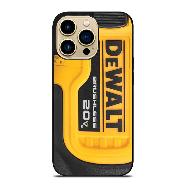 DEWALT BRUSHLESS 20V iPhone 14 Pro Max Case Cover