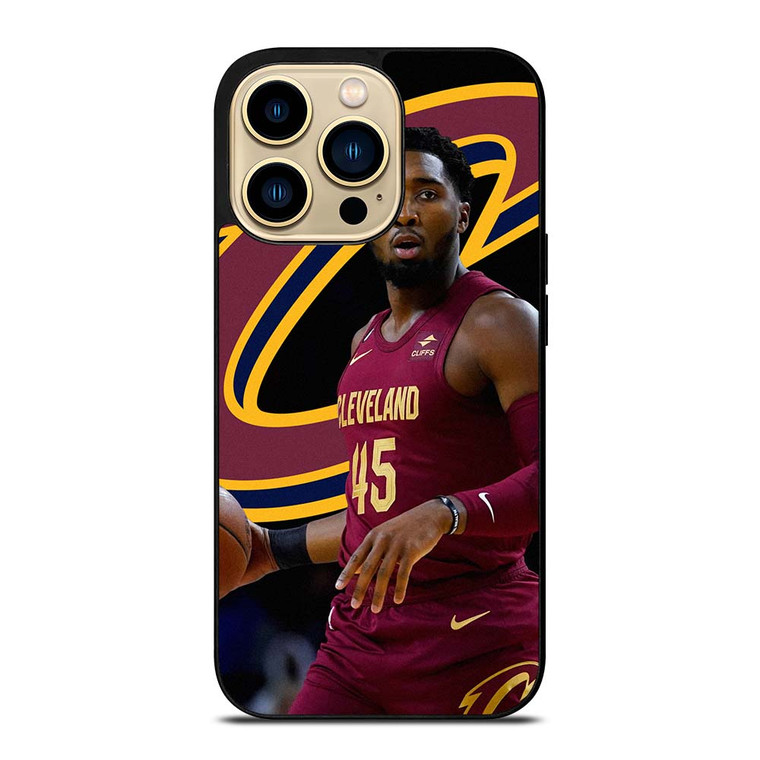 DONOVAN MITCHELL CLEVELAND CAVALIERS NBA iPhone 14 Pro Max Case Cover