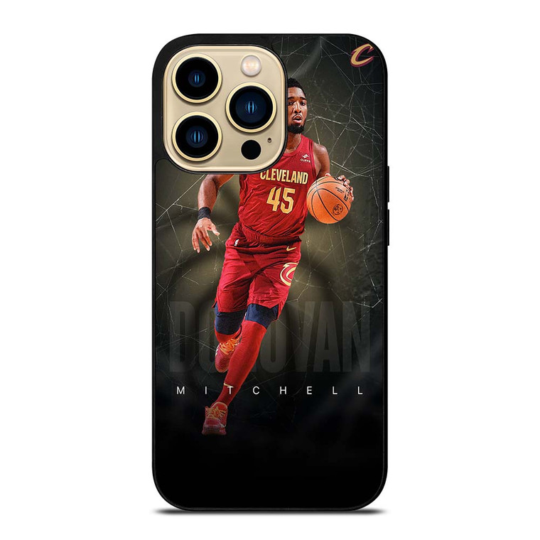 DONOVAN MITCHELL CLEVELAND CAVALIERS iPhone 14 Pro Max Case Cover