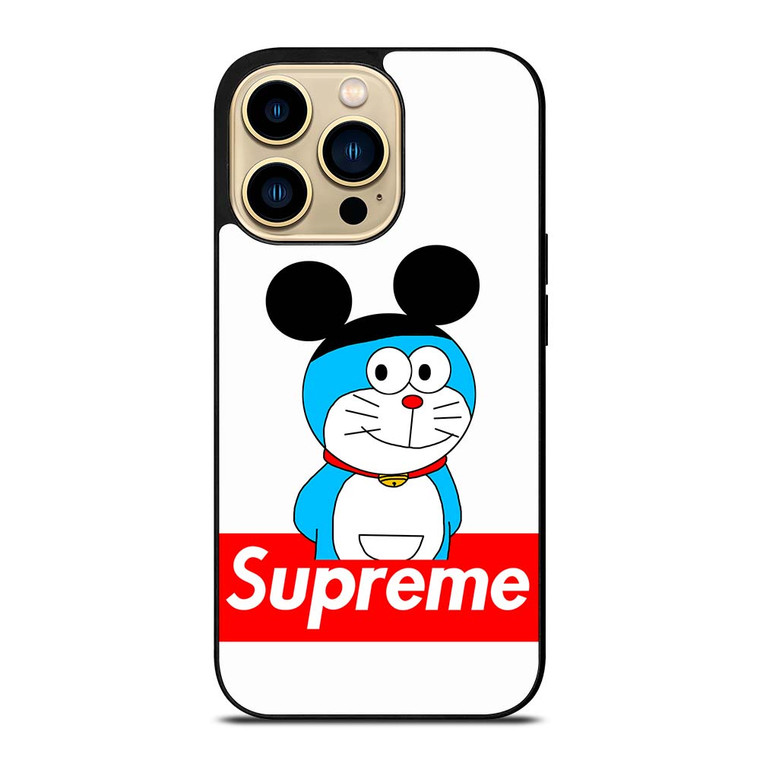 DORAEMON WITH MICKEY SUPREME iPhone 14 Pro Max Case Cover
