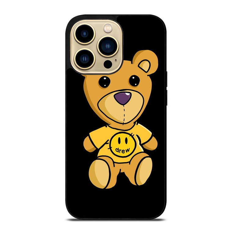 DREW SMILEY FACE TEDY BEAR iPhone 14 Pro Max Case Cover