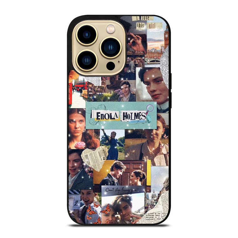 ENOLA HOLMES MOVIES COLLAGE iPhone 14 Pro Max Case Cover