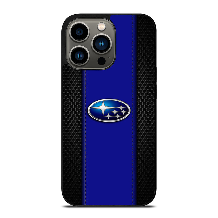 SUBARU CAR METAL CARBON iPhone 13 Pro Case Cover