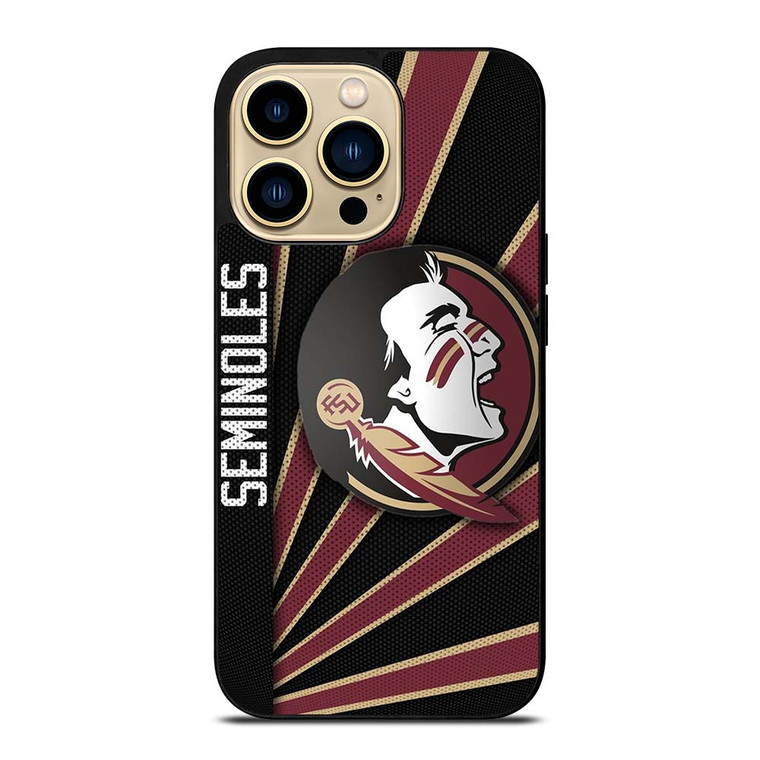 FLORIDA STATE FSU NFL LOGO iPhone 14 Pro Max Case Cover