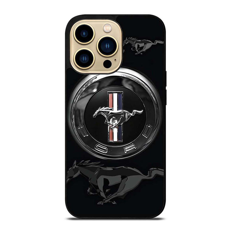 FORD MUSTANG EMBLEM iPhone 14 Pro Max Case Cover