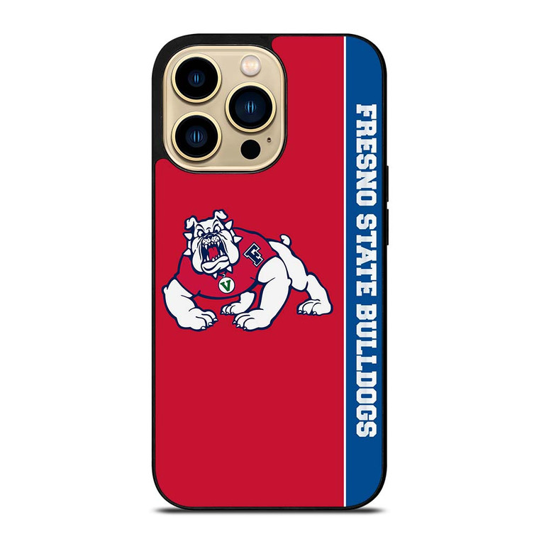 FRENO STATE BULLDOGS FOOTBALL LOGO iPhone 14 Pro Max Case Cover