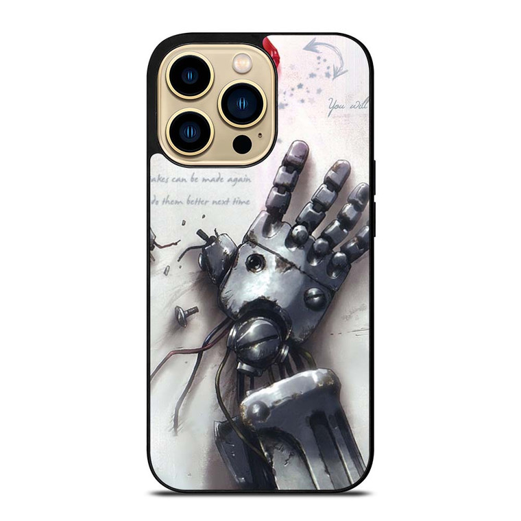 FULLMETAL ALCHEMIST QUOTE iPhone 14 Pro Max Case Cover