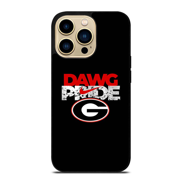 GEORGIA BULLDOGS DAWG PRIDE NIKE iPhone 14 Pro Max Case Cover