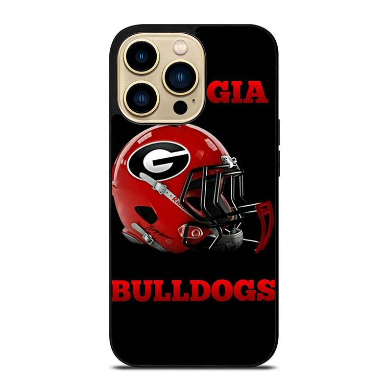 GEORGIA BULLDOGS FOOTBALL HELMET iPhone 14 Pro Max Case Cover
