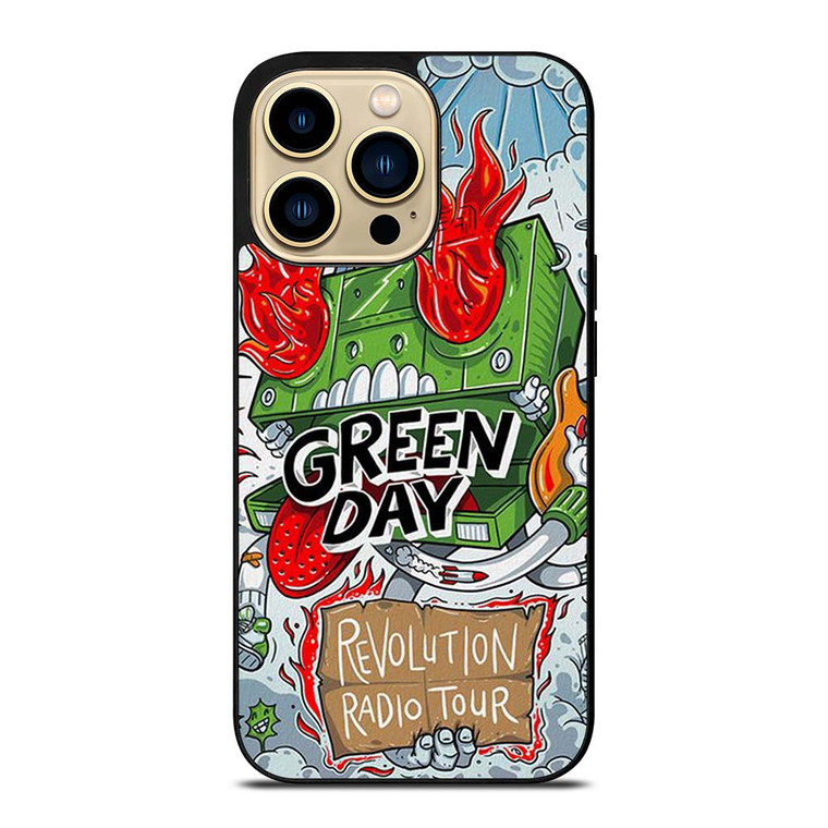 GREEN DAY REVOLUTION RADIO TOUR iPhone 14 Pro Max Case Cover