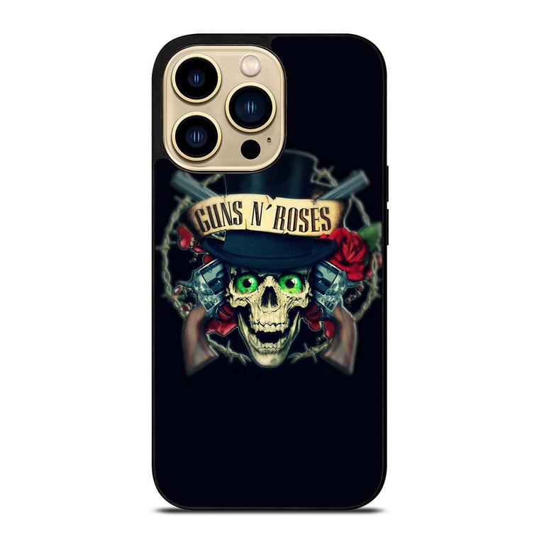 GUNS N ROSES SKULL LOGO iPhone 14 Pro Max Case Cover