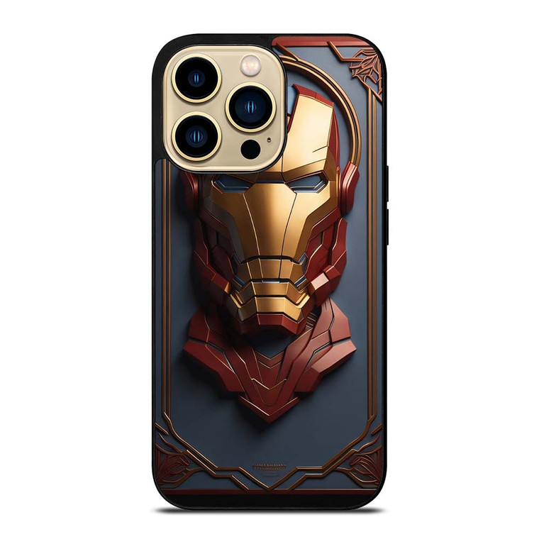HERO IRON MAN CRAFT FACE iPhone 14 Pro Max Case Cover