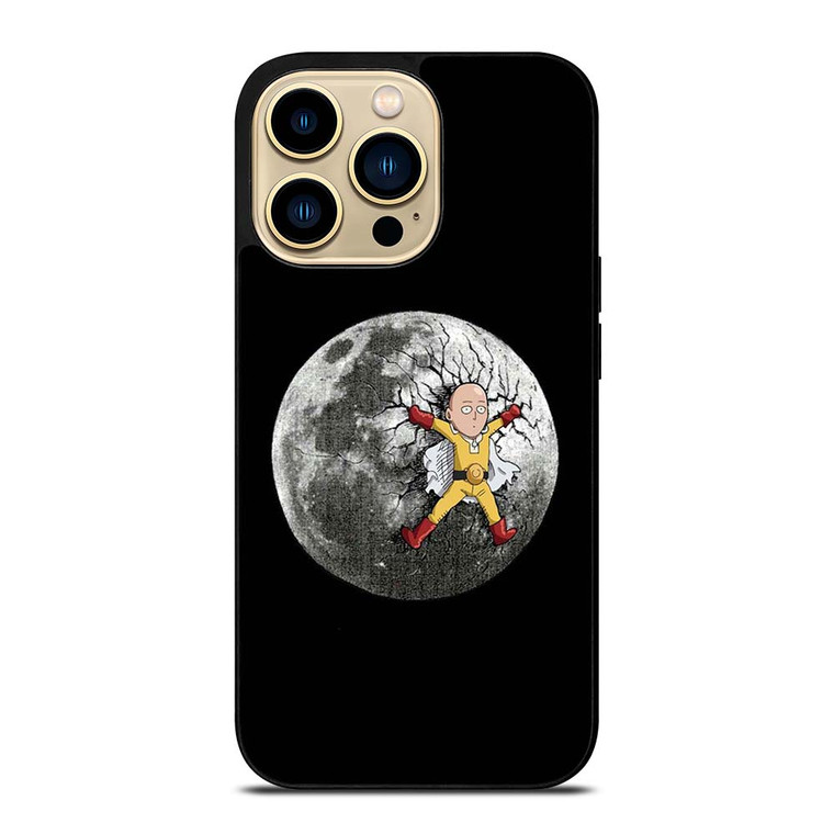 HERO SAITAMA BROKE MOON iPhone 14 Pro Max Case Cover