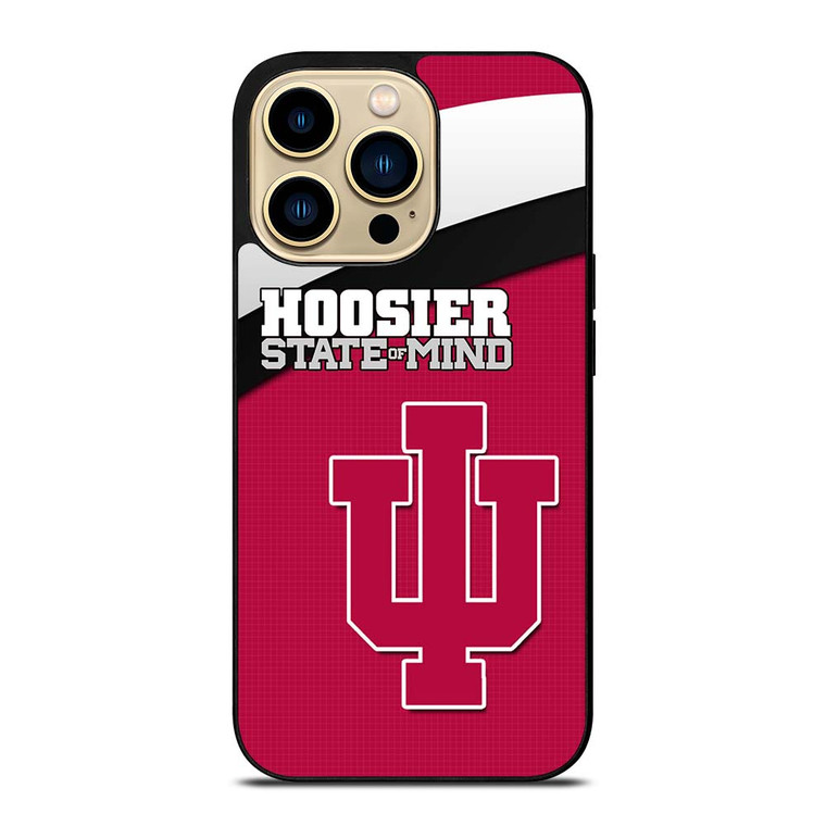 HOOSIER STATE OF MIND INDIANA NFL iPhone 14 Pro Max Case Cover