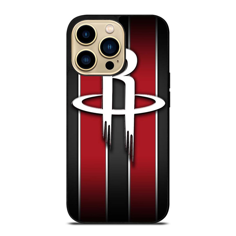 HOUSTON ROCKETS DOUBLE STRIPE iPhone 14 Pro Max Case Cover