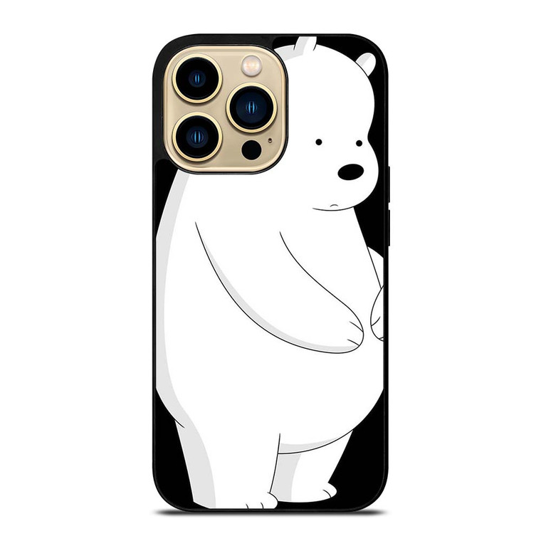 ICE BEAR WE BARE BEARS CUTE 2 iPhone 14 Pro Max Case Cover