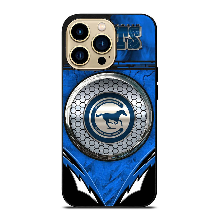 INDIANAPOLIS COLTS METAL LOGO iPhone 14 Pro Max Case Cover