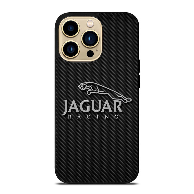 JAGUAR RACING CARBON LOGO iPhone 14 Pro Max Case Cover