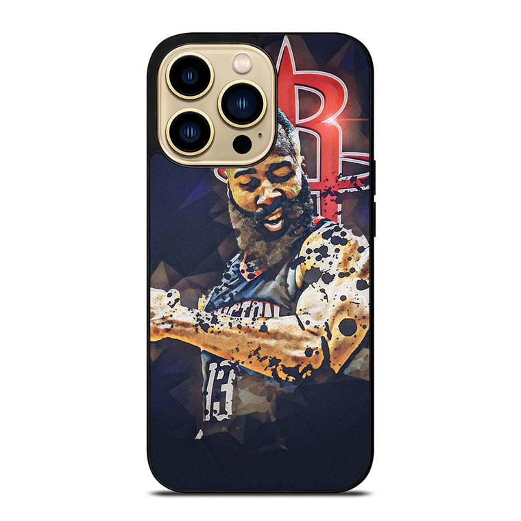 JAMES HARDEN HOUSTON ROCKET ART iPhone 14 Pro Max Case Cover