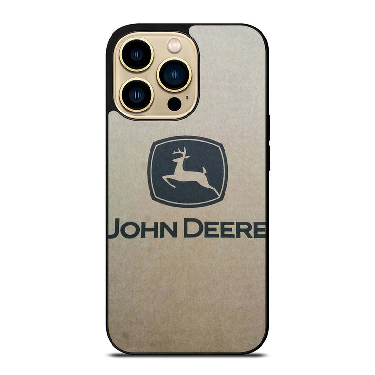 JOHN DEERE METAL LOGO iPhone 14 Pro Max Case Cover