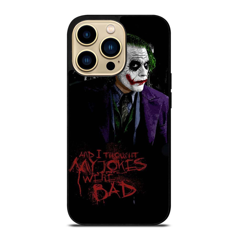 JOKER HEATH LEDGER QUOTE iPhone 14 Pro Max Case Cover