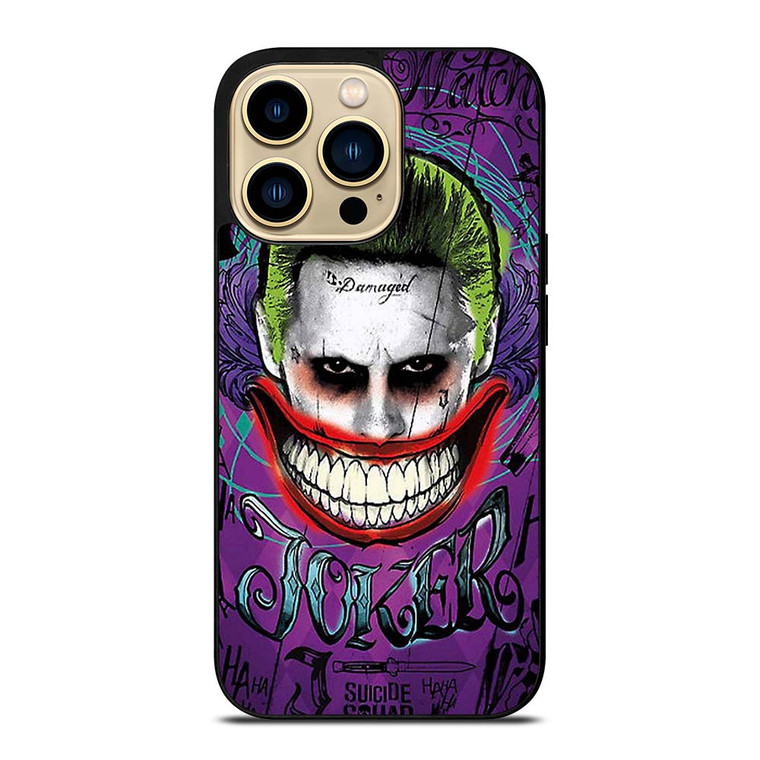 JOKER SUICIDE SQUAD ART iPhone 14 Pro Max Case Cover