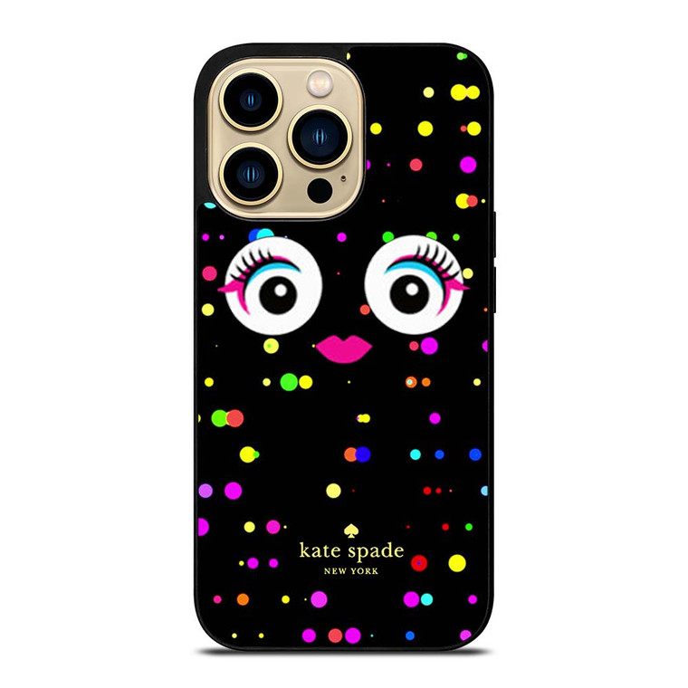 KATE SPADE COLORFULL MONSTER EYE iPhone 14 Pro Max Case Cover